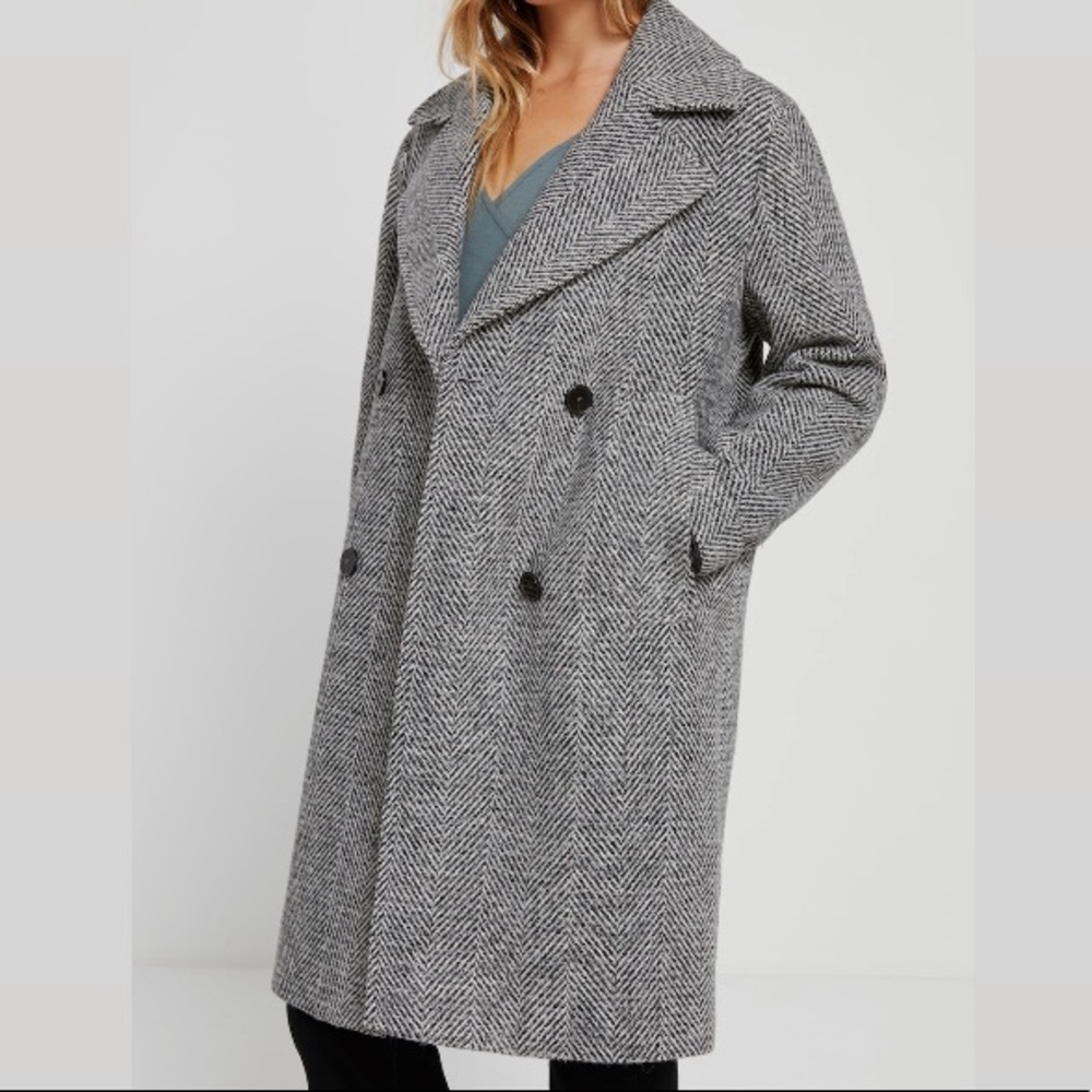 SOLD || Frank & Oak Recycled Wool Coat